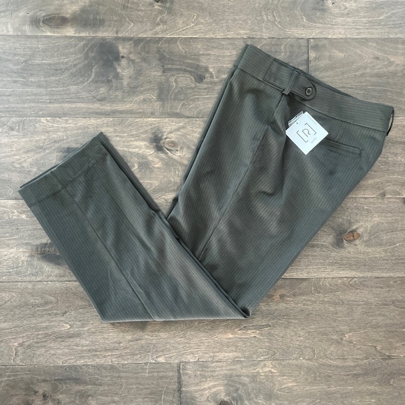Relativity Olive Stripe Pant, size 12P - Picture 1 of 12